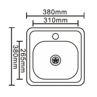 Кухонная мойка Ledeme L93838-6